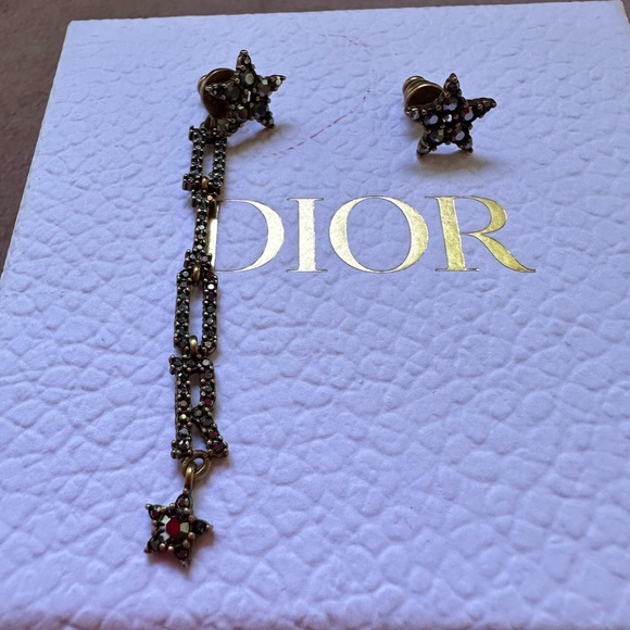 Dior Crystal Earrings - Picture 1 of 4